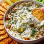 Creamy Ranch Dill Pickle Dip
