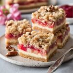 Creamy Rhubarb Cream Cheese Bars