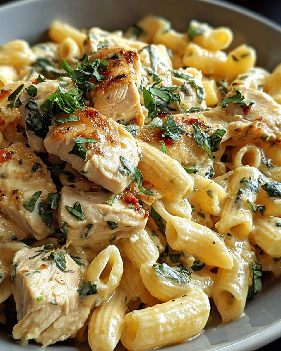 Creamy Ricotta Chicken Pasta - detail 2