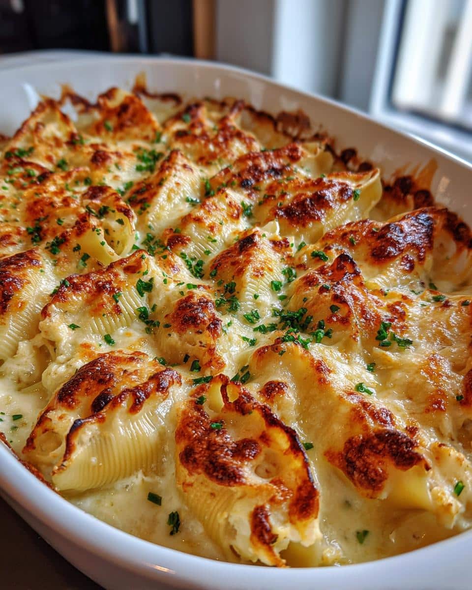 Creamy Seafood Stuffed Shells - detail 1