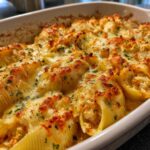 Creamy Seafood Stuffed Shells