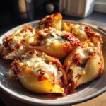 Creamy Sun-Dried Tomato and Ricotta Stuffed Shells