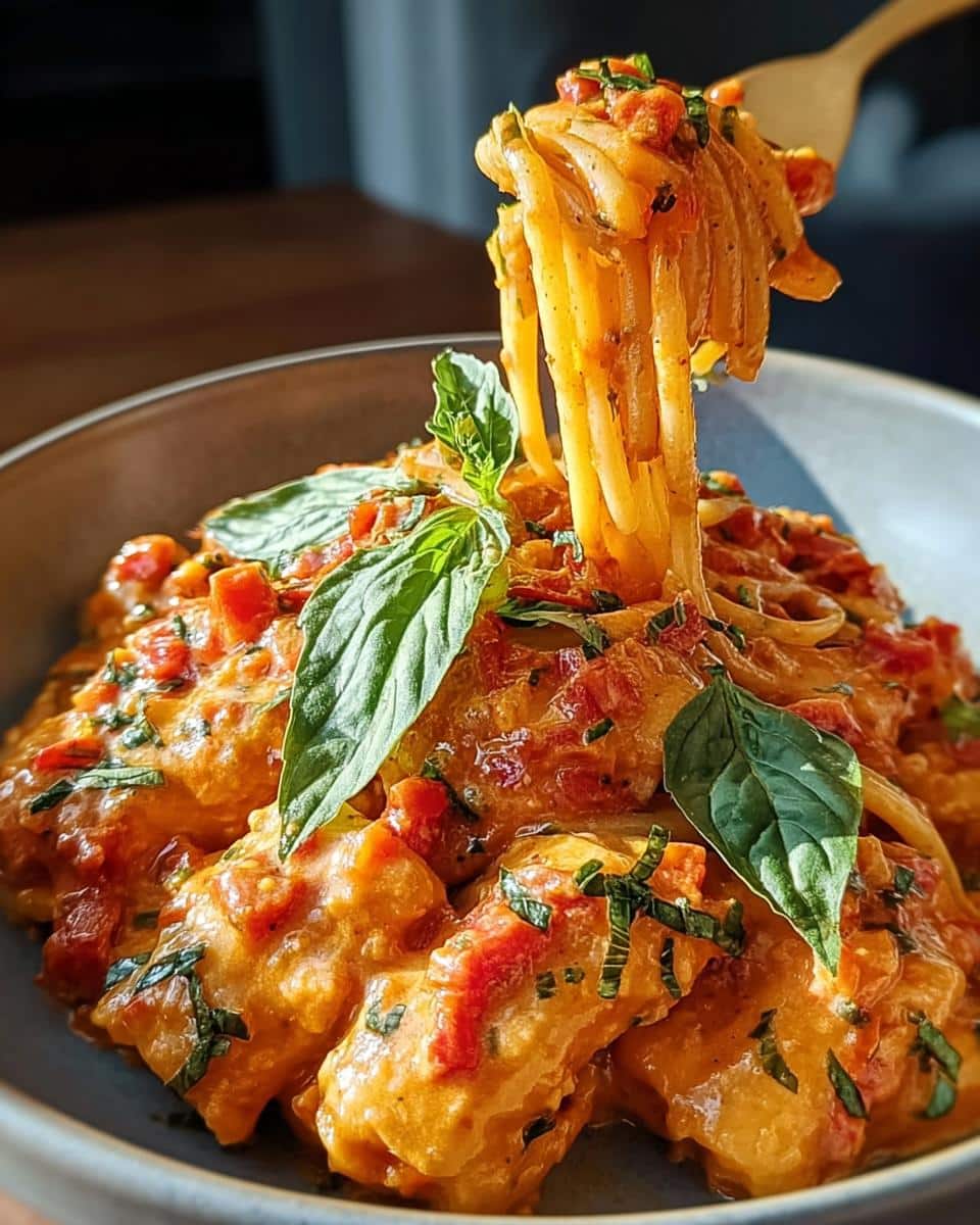 Creamy Tomato Garlic Pasta - detail 1
