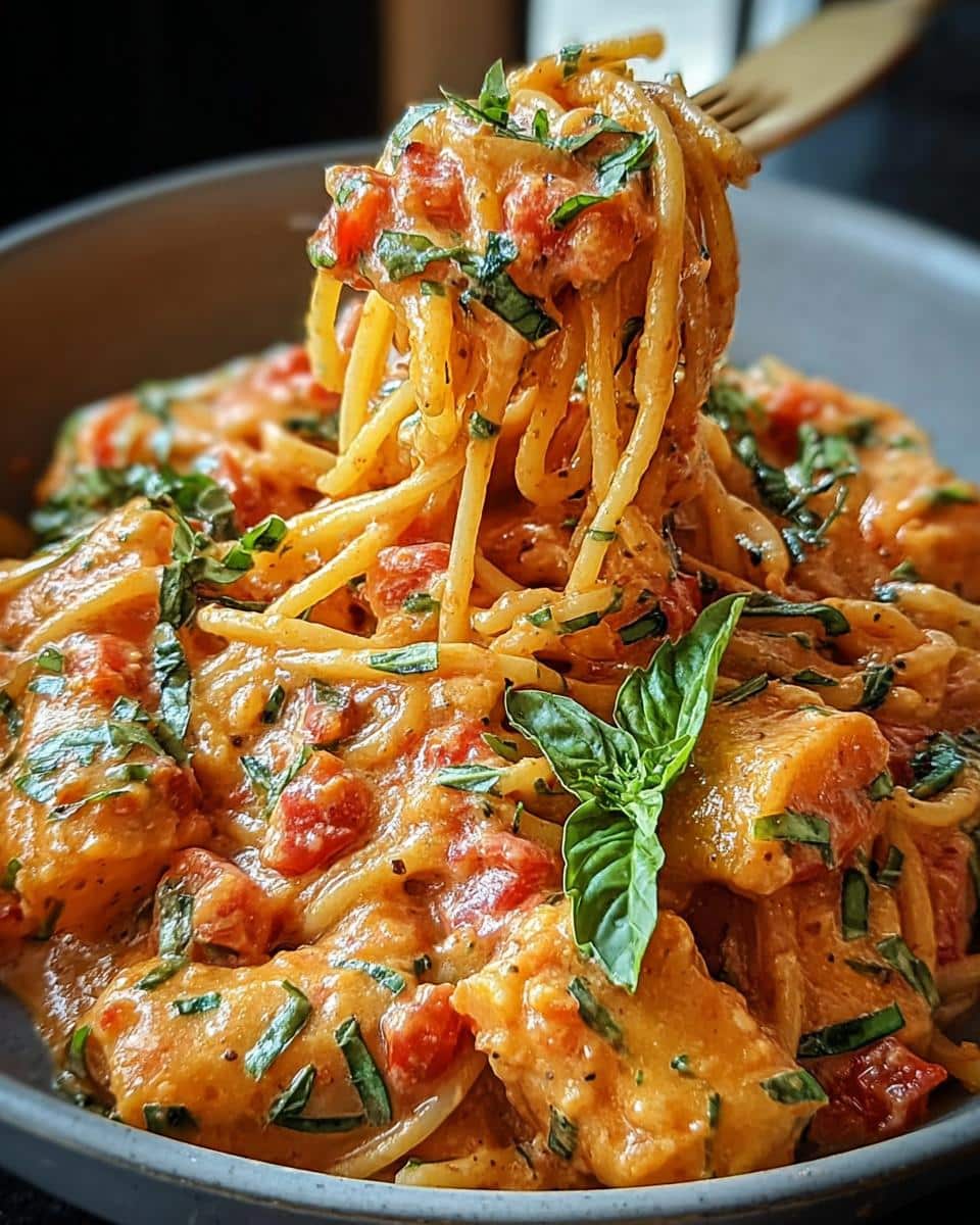 Creamy Tomato Garlic Pasta - detail 2