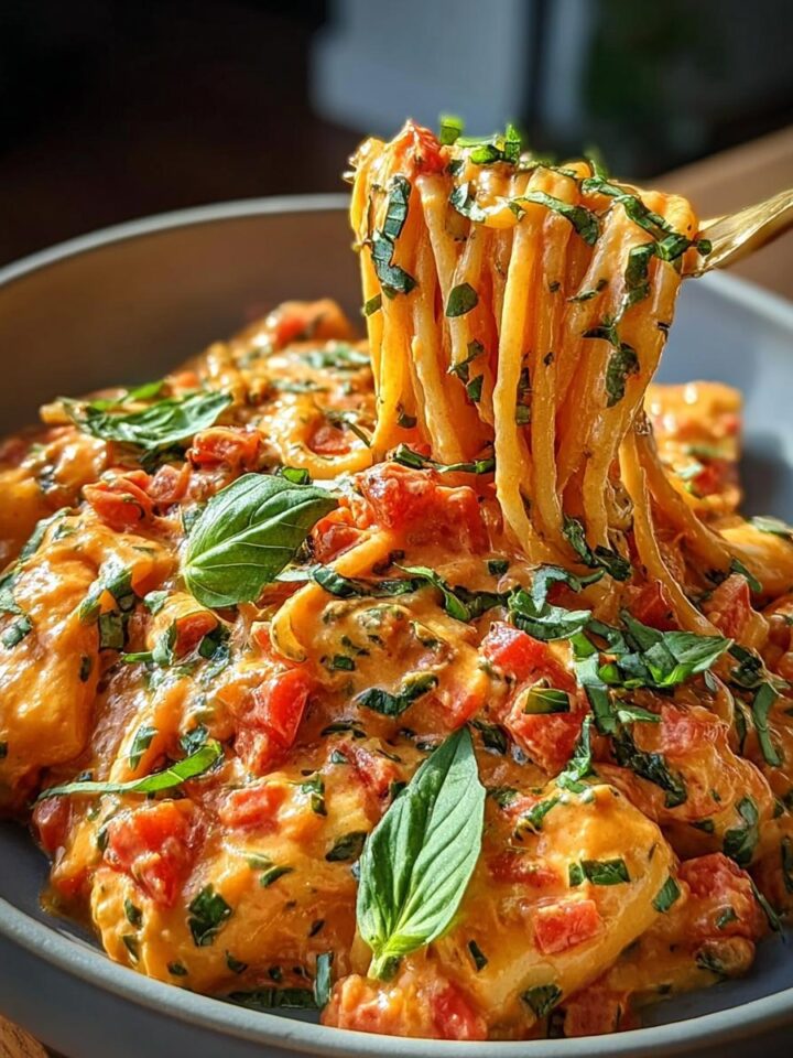 Creamy Tomato Garlic Pasta