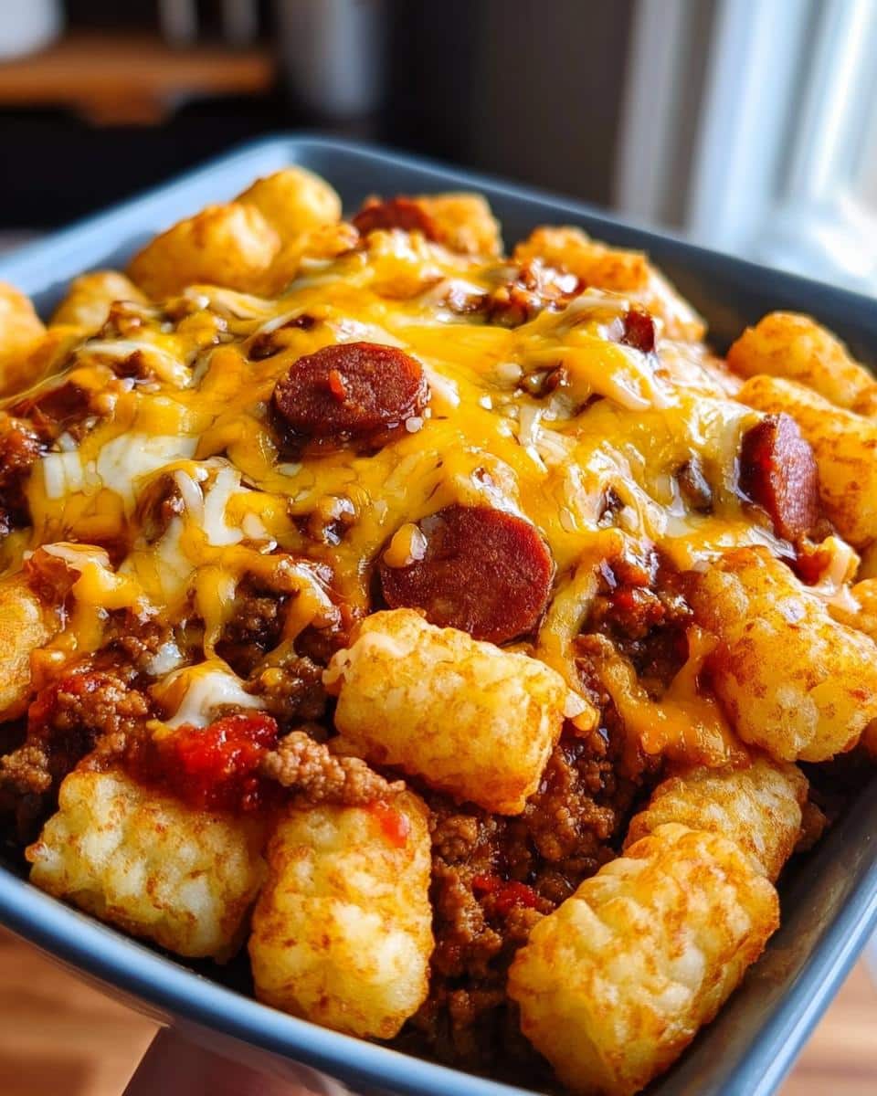 Crock-Pot Chili Dog Casserole - detail 1