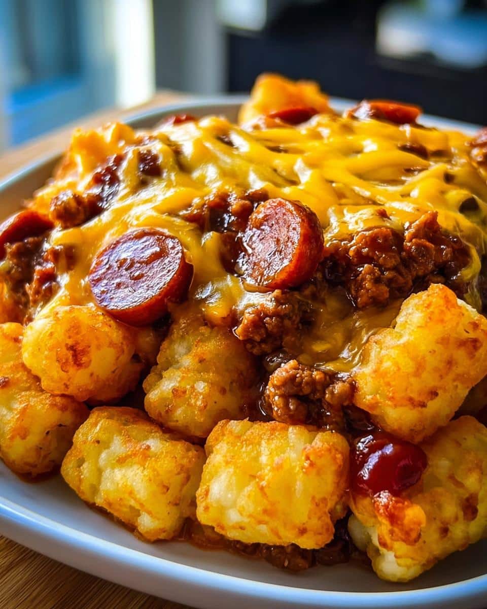 Crock-Pot Chili Dog Casserole - detail 2