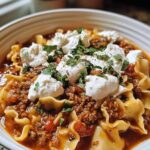 Crock Pot Lasagna Soup