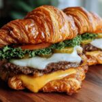 Croissant Smash Burgers
