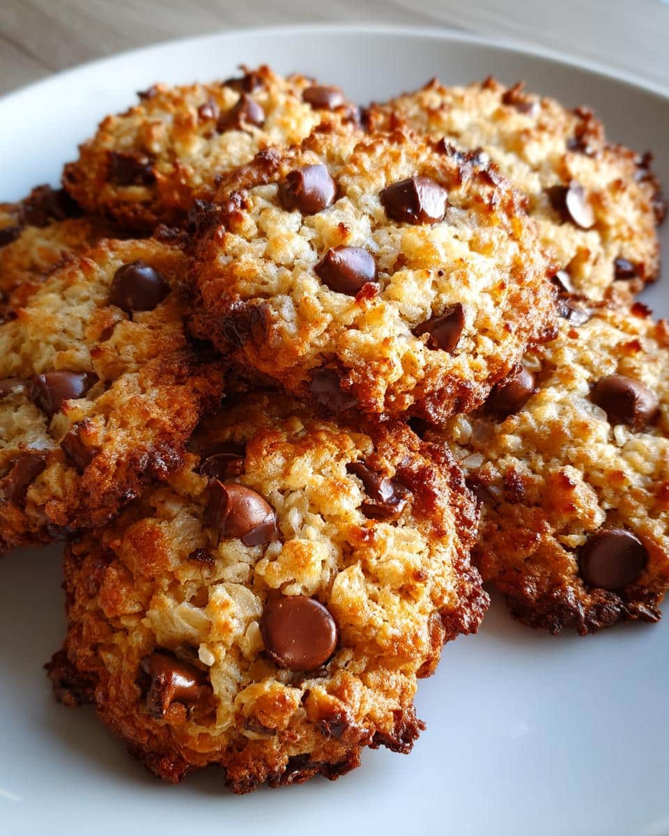 Crunchy Chocolate Chip Rice Krispie Cookies - detail 1