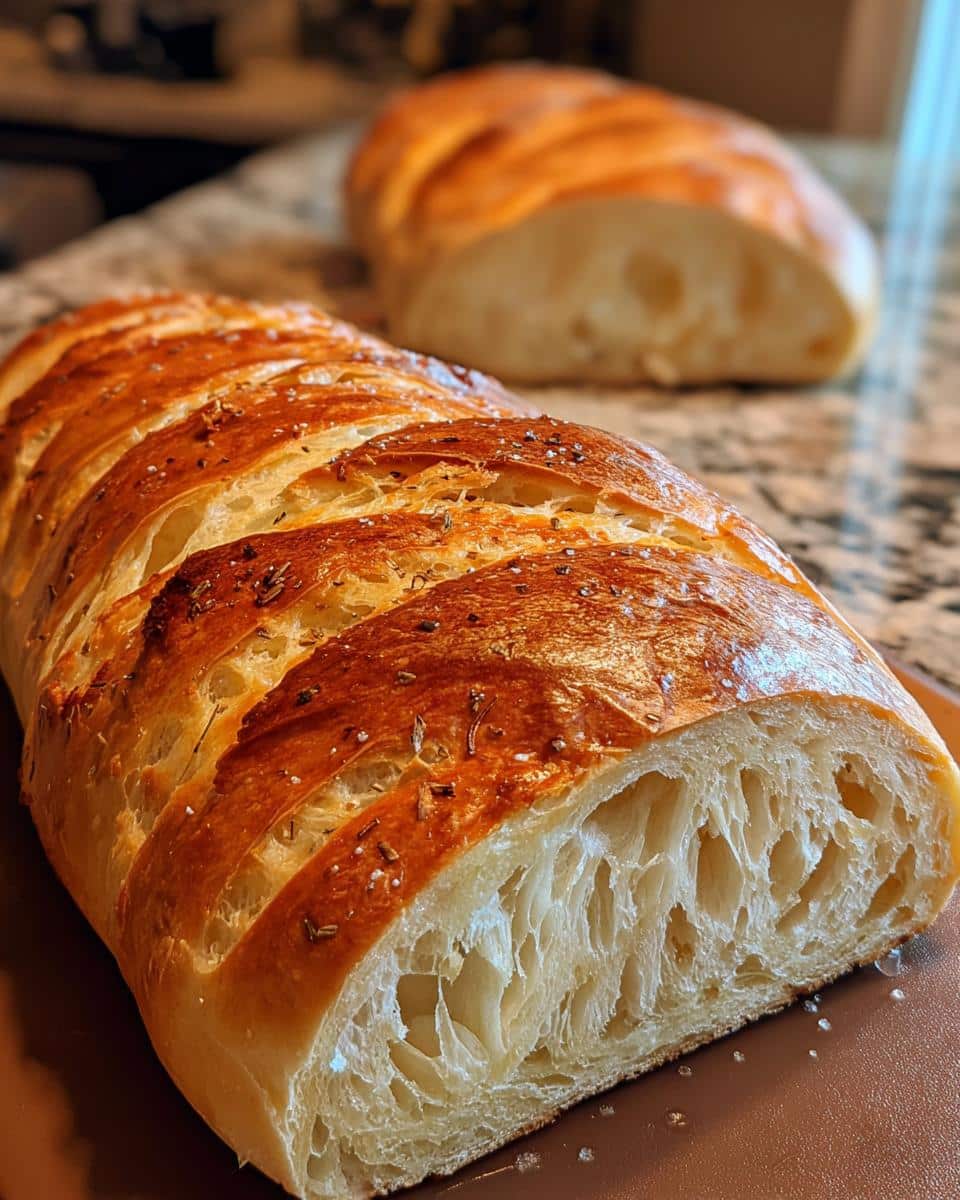 Crusty Italian Bread - detail 1