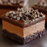 Death by Chocolate No-Bake Cheesecake Bars
