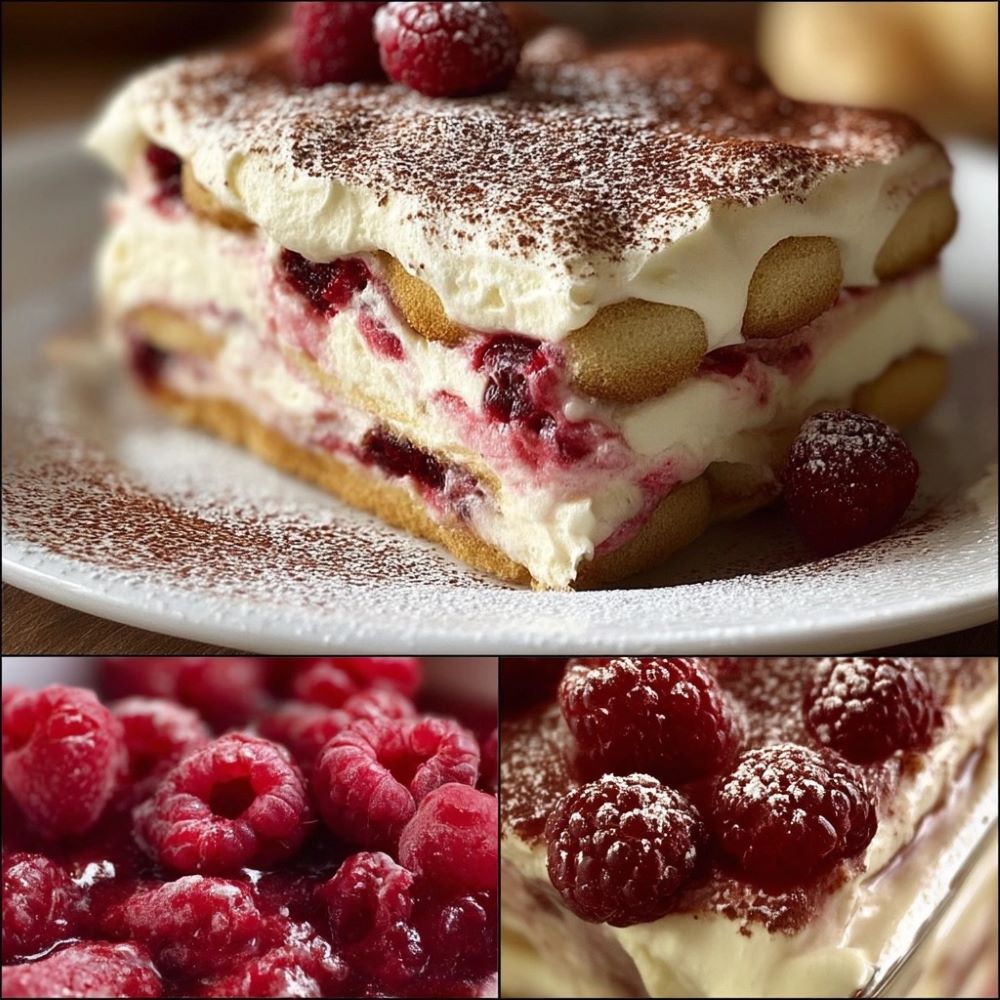 Delectable Raspberry Tiramisu Delight
