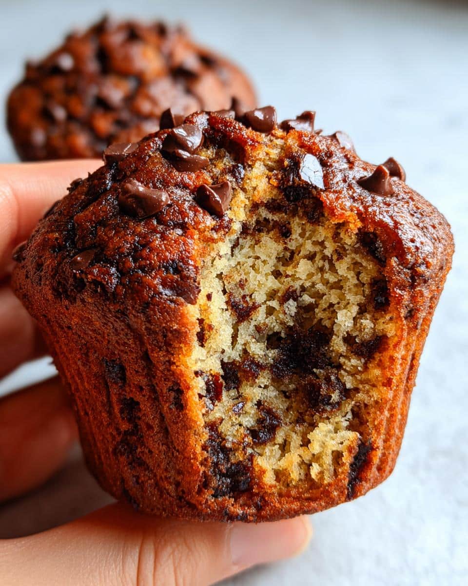 Double Chocolate Chip Muffins - detail 1