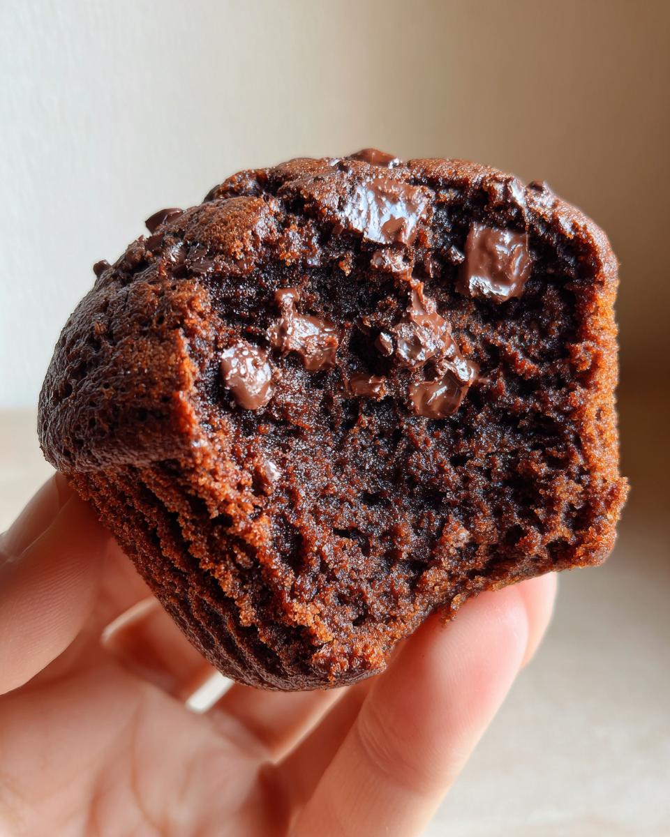 Double Chocolate Chip Muffins - detail 3