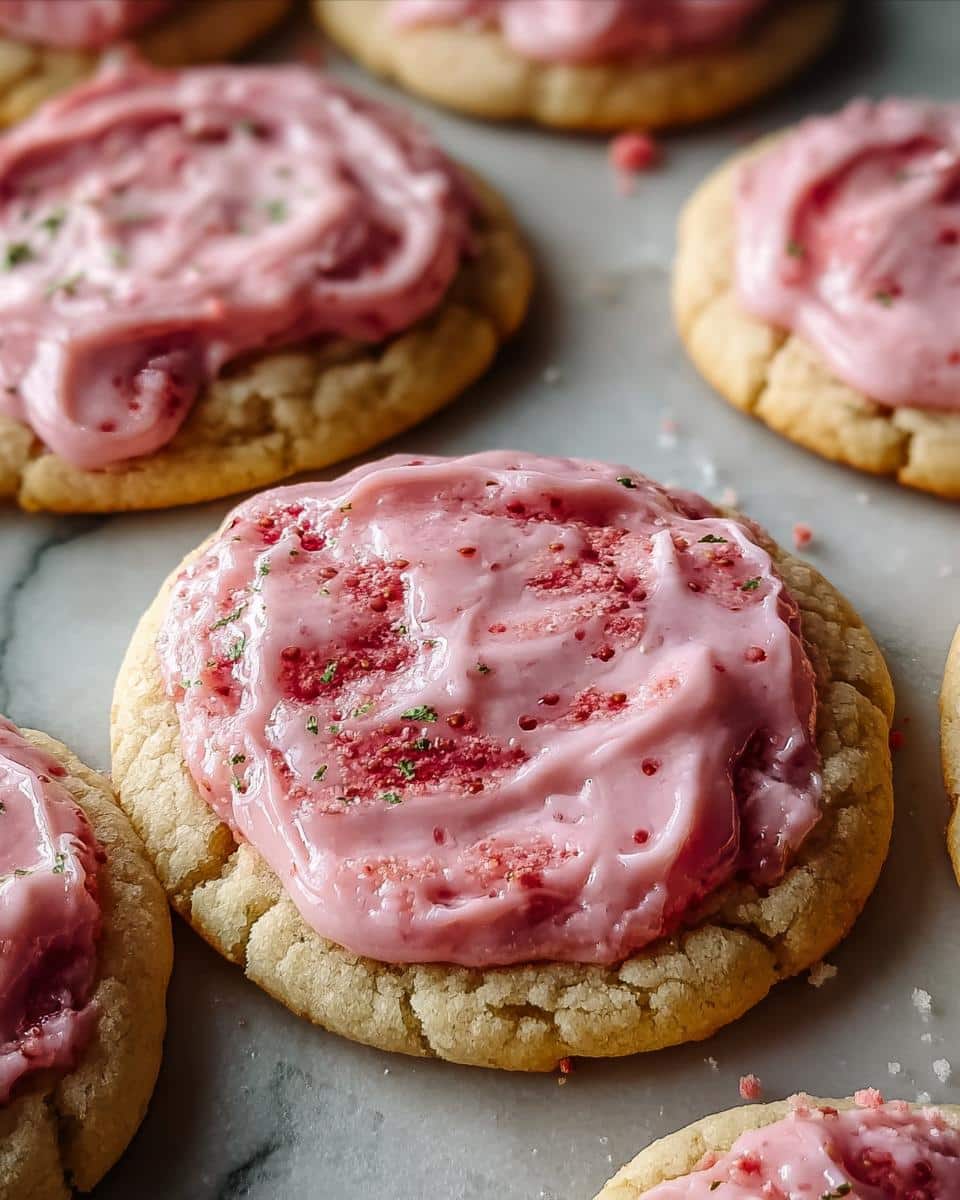 Double Strawberry Sugar Cookies - detail 1