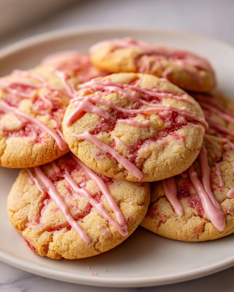Double Strawberry Sugar Cookies - detail 1