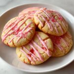 Double Strawberry Sugar Cookies