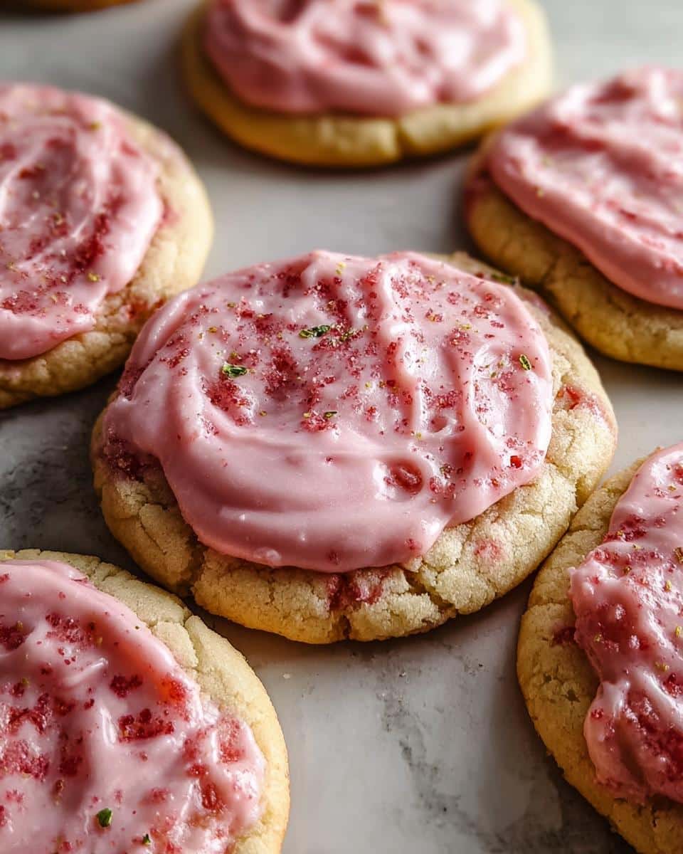 Double Strawberry Sugar Cookies - detail 2