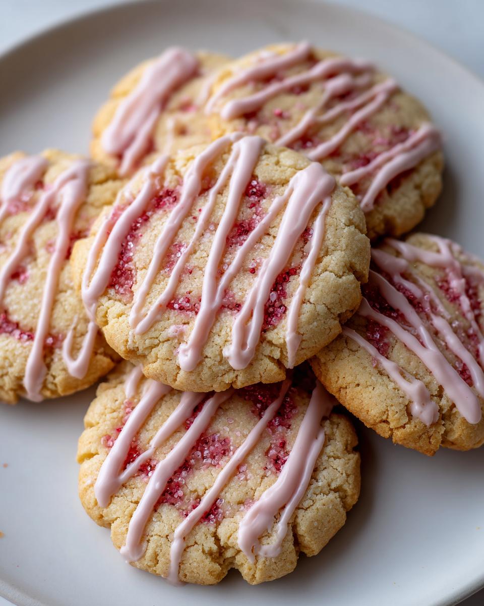 Double Strawberry Sugar Cookies - detail 2