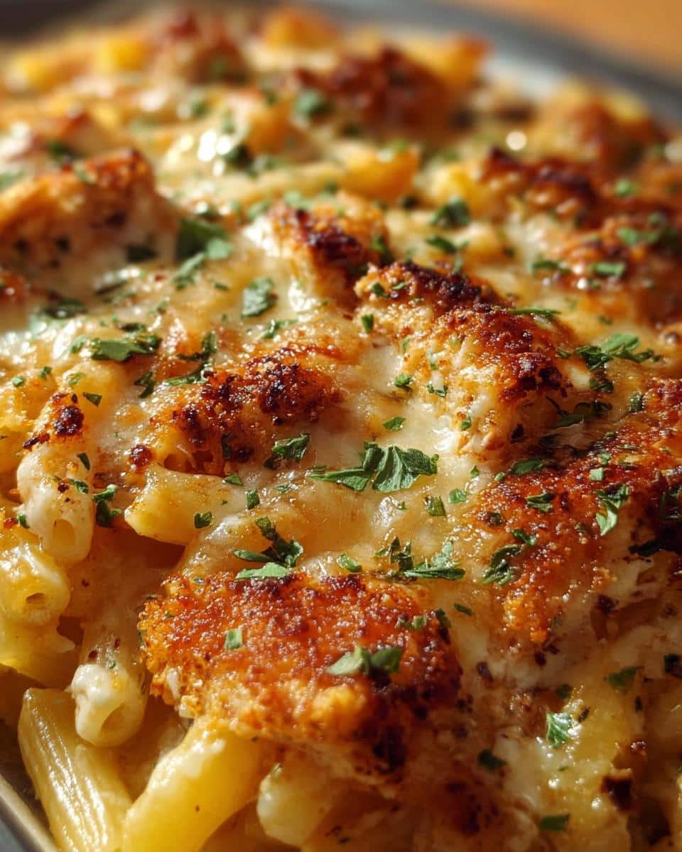 Dump-and-Bake Chicken Parmesan Casserole - detail 2