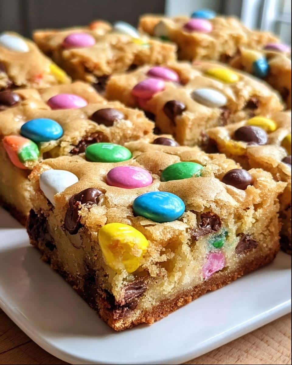 Easter Cake Mix Cookie Bars - detail 1