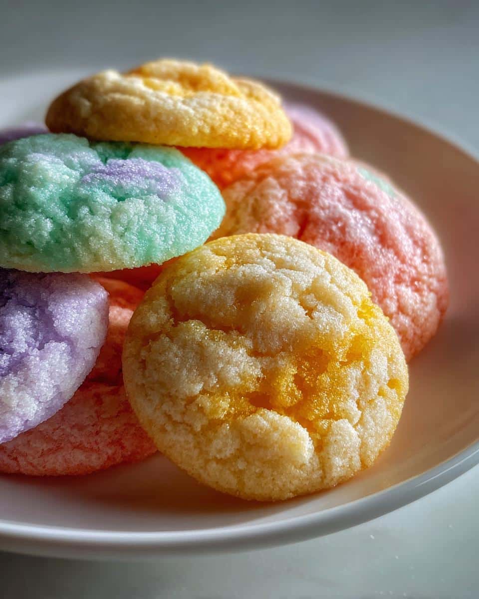 Easter Jello Cookies - detail 3