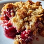 Easy Cherry Crisp