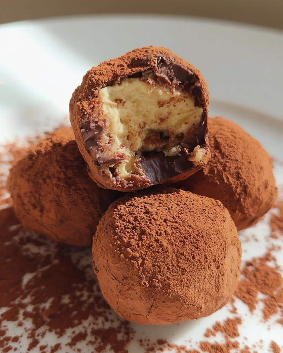 Easy No-Bake Tiramisu Truffles - detail 2