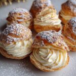 Eggnog Cream Puffs