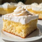 Eggnog Poke Cake
