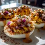Elote Deviled Eggs