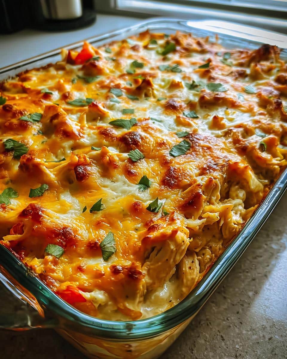 Fajita Chicken Casserole - detail 2