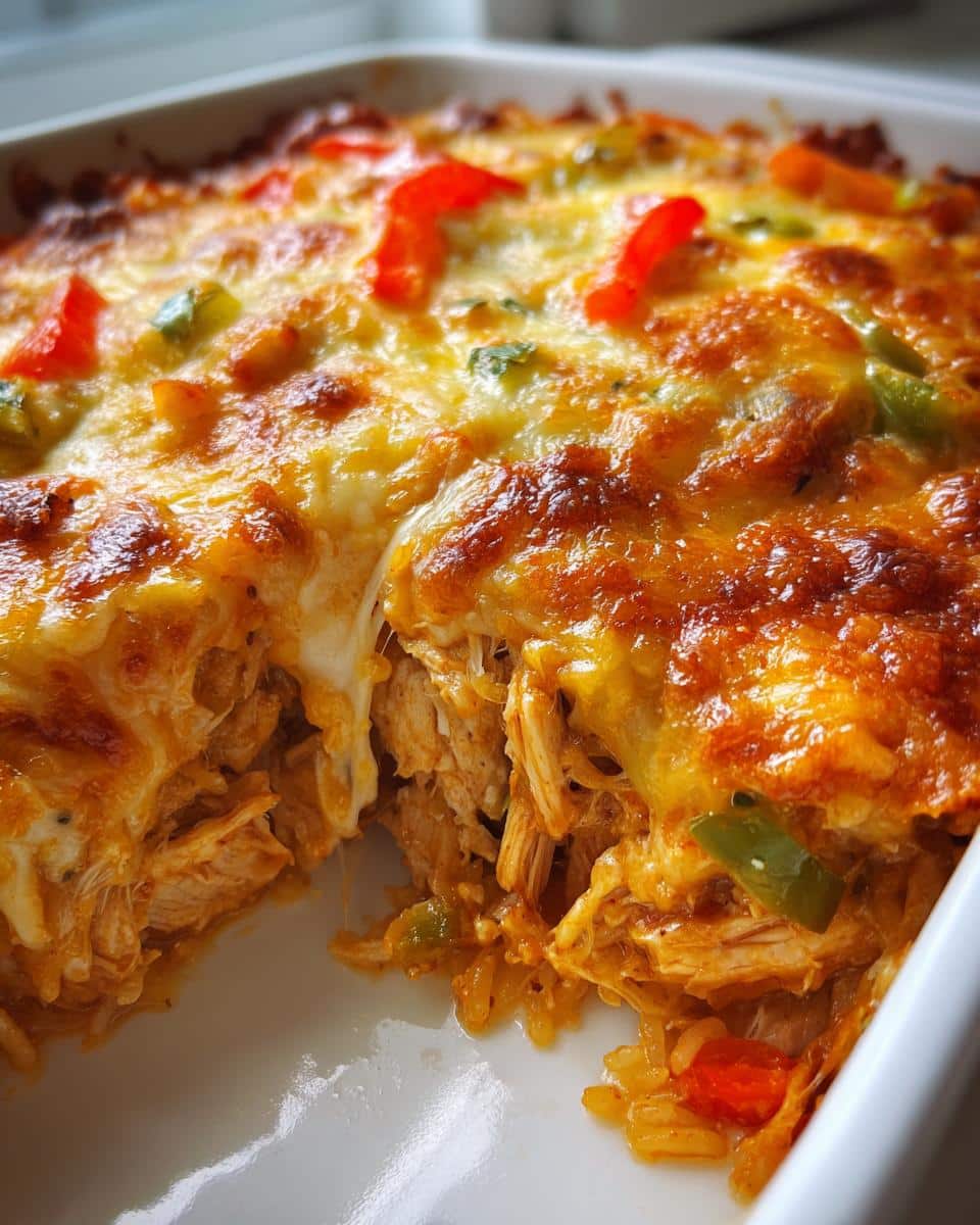 Fajita Chicken Casserole - detail 3
