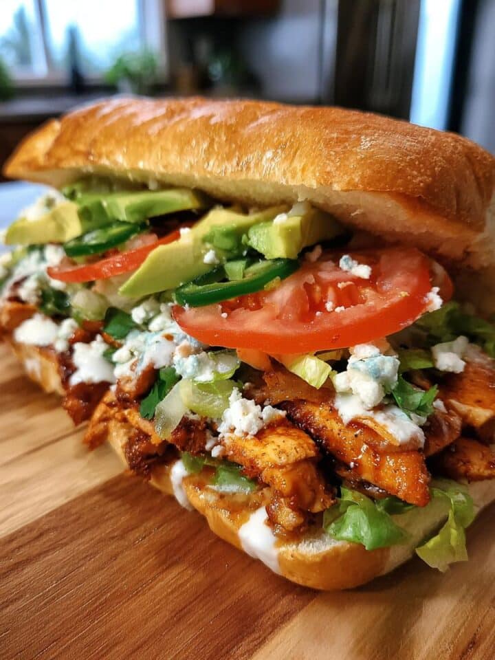 Flavor-Packed Chicken Torta Sandwich