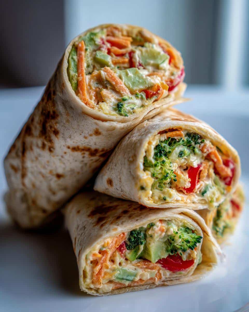 Fresh Vegetable Tortilla Roll Ups - detail 2