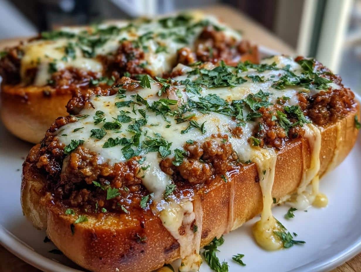 Garlic Bread Sloppy Joes - detail 1