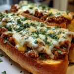 Garlic Bread Sloppy Joes