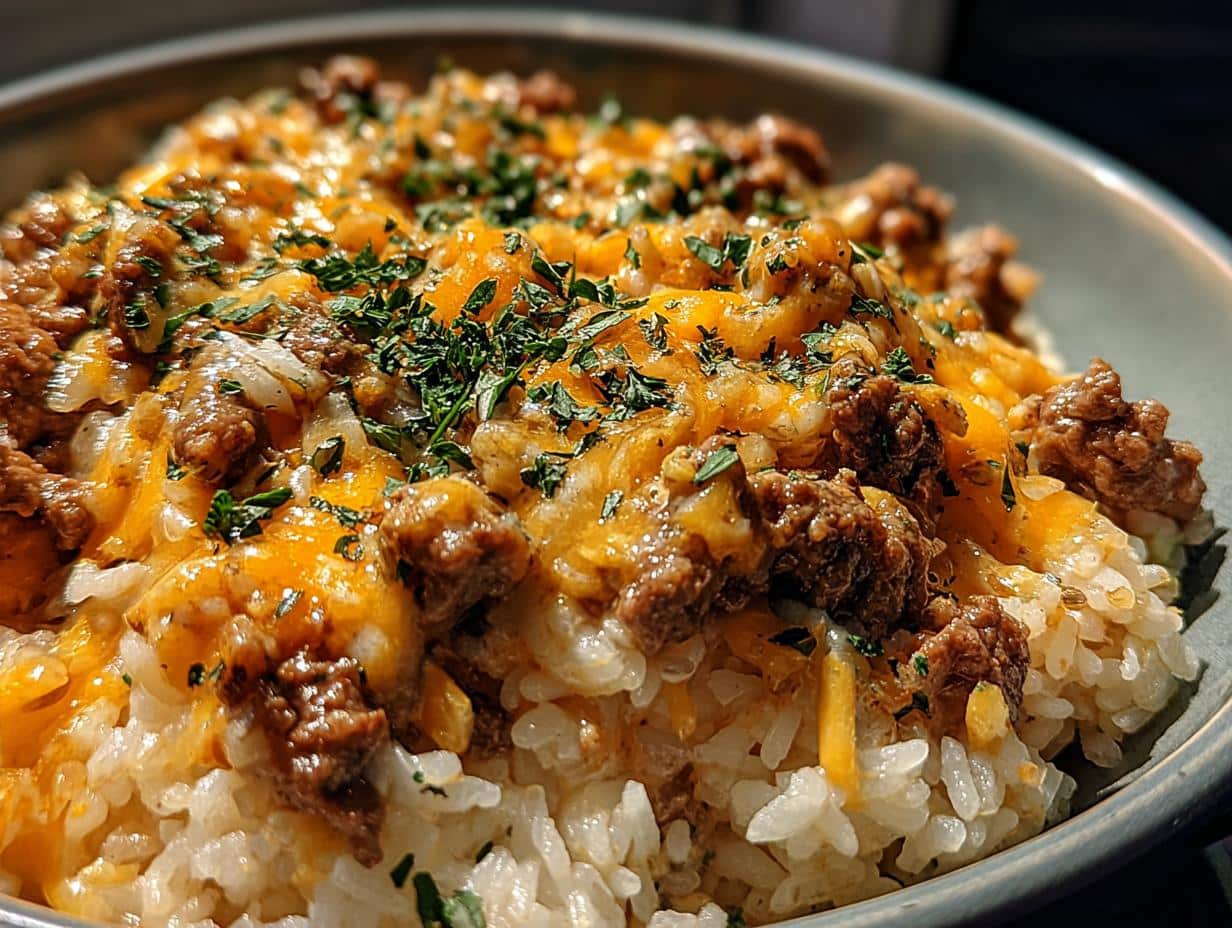 Garlic Butter Beef Bowl