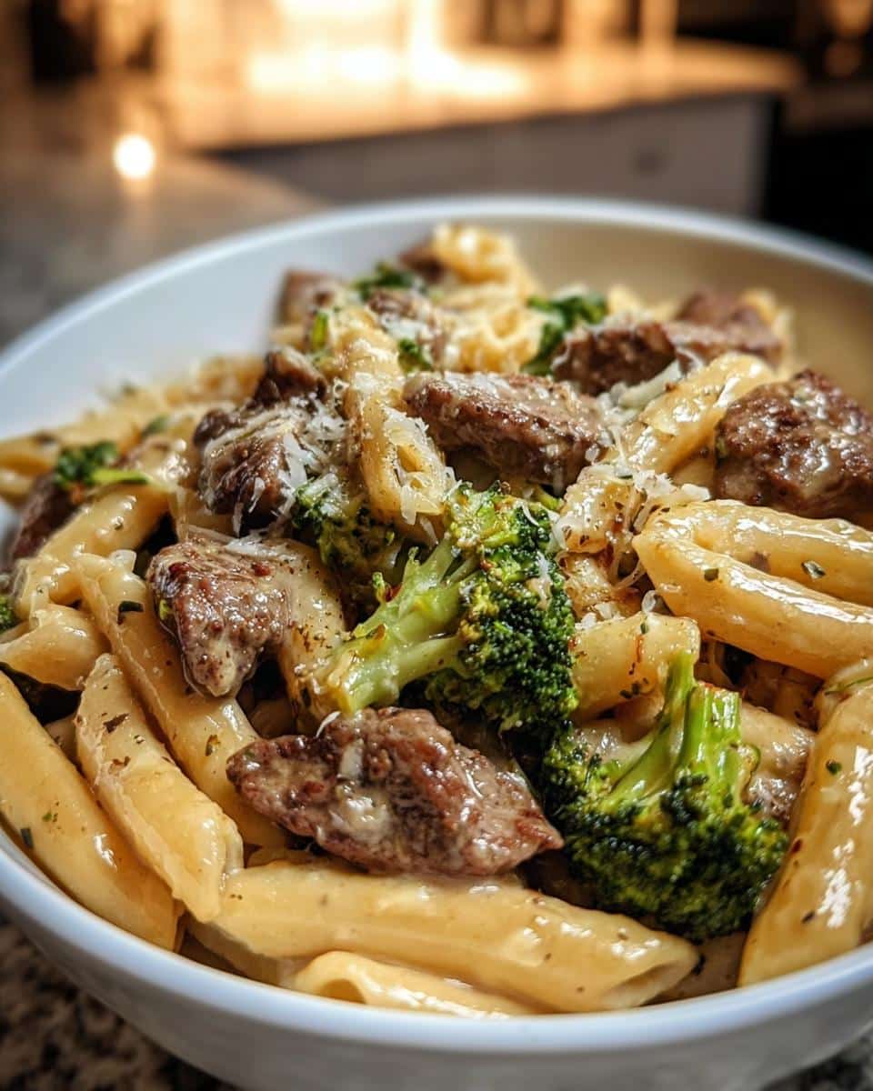 Garlic Butter Steak & Broccoli Penne - detail 1