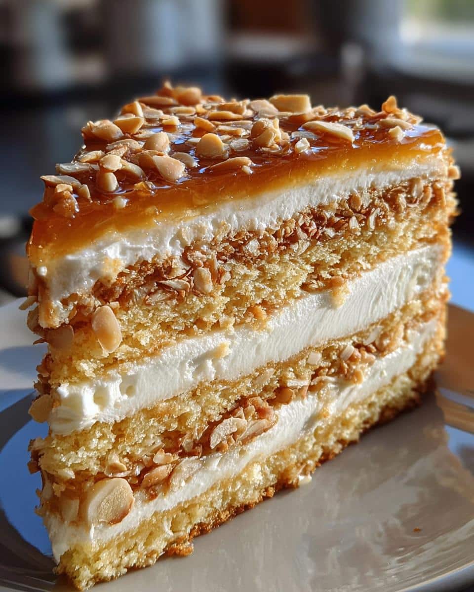 German Bee Sting Cake - detail 1