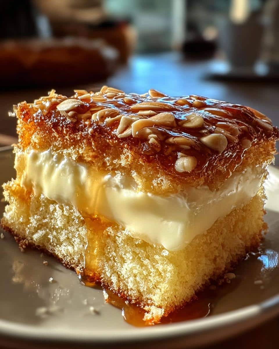 German Bee Sting Cake - detail 2