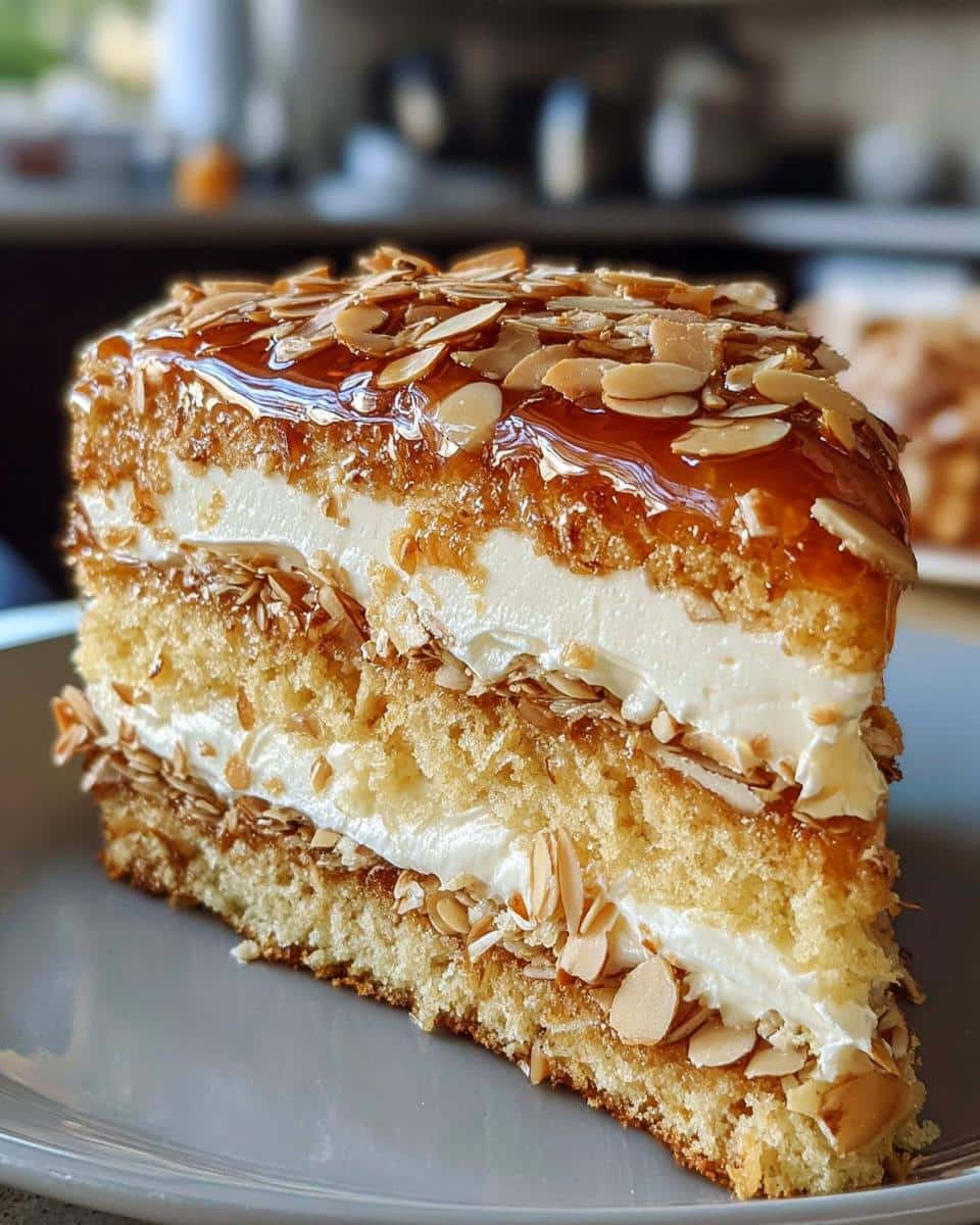 German Bee Sting Cake - detail 2