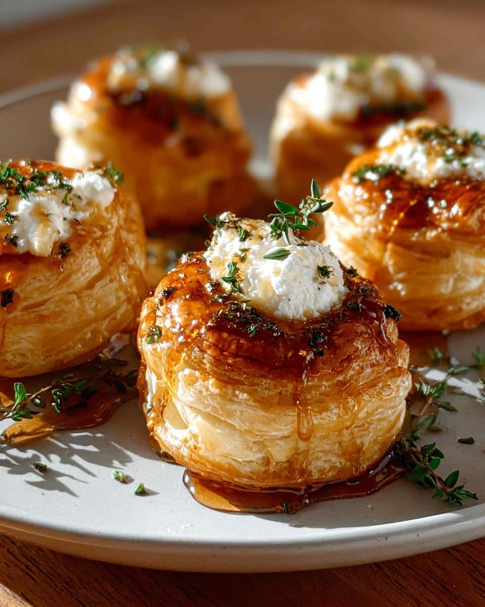 Goat Cheese and Honey Bites - detail 1