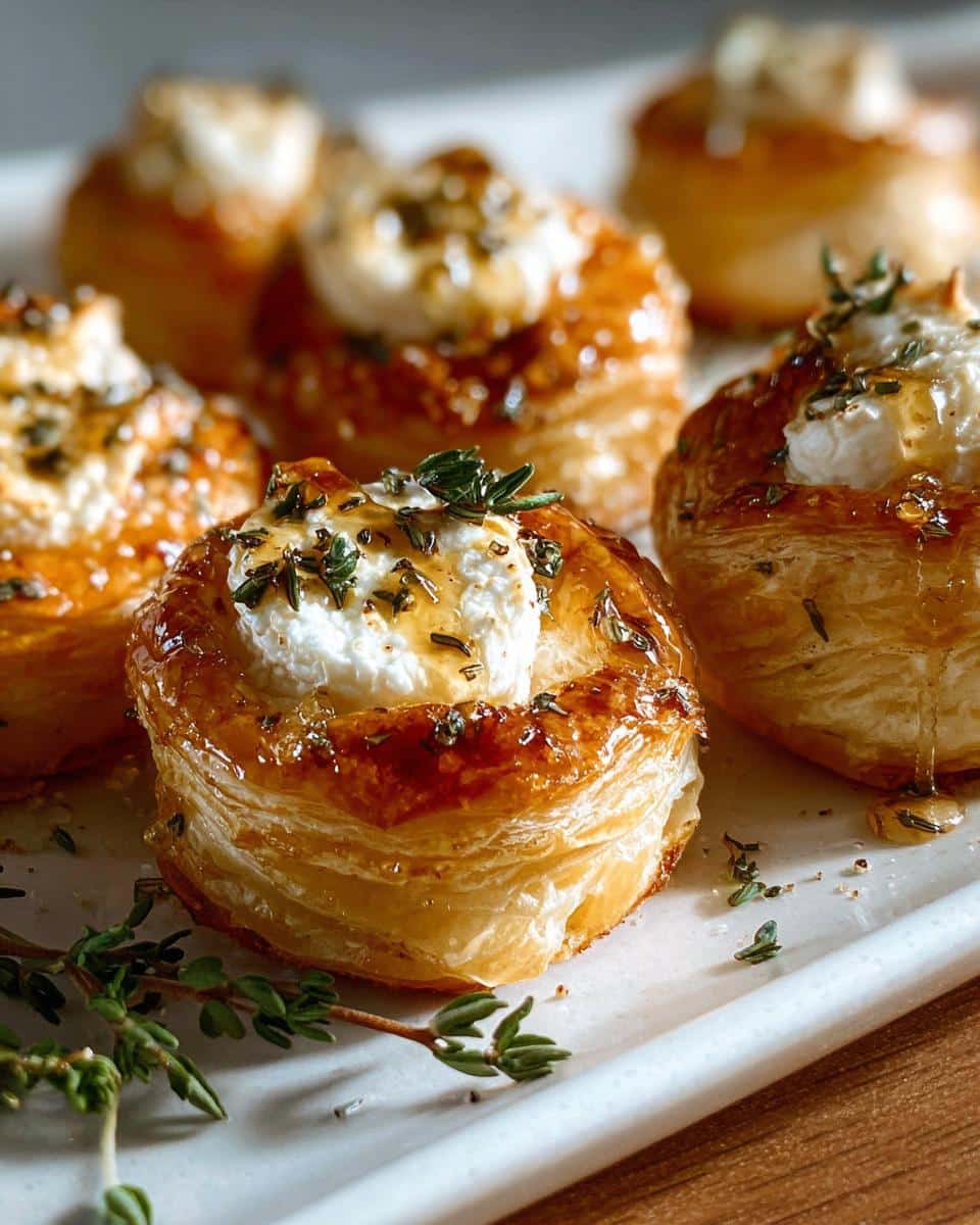 Goat Cheese and Honey Bites - detail 2