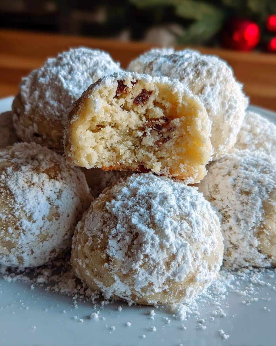 Grandma’s Snowballs Cookies - detail 1