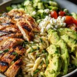 Grilled Chicken Orzo Salad