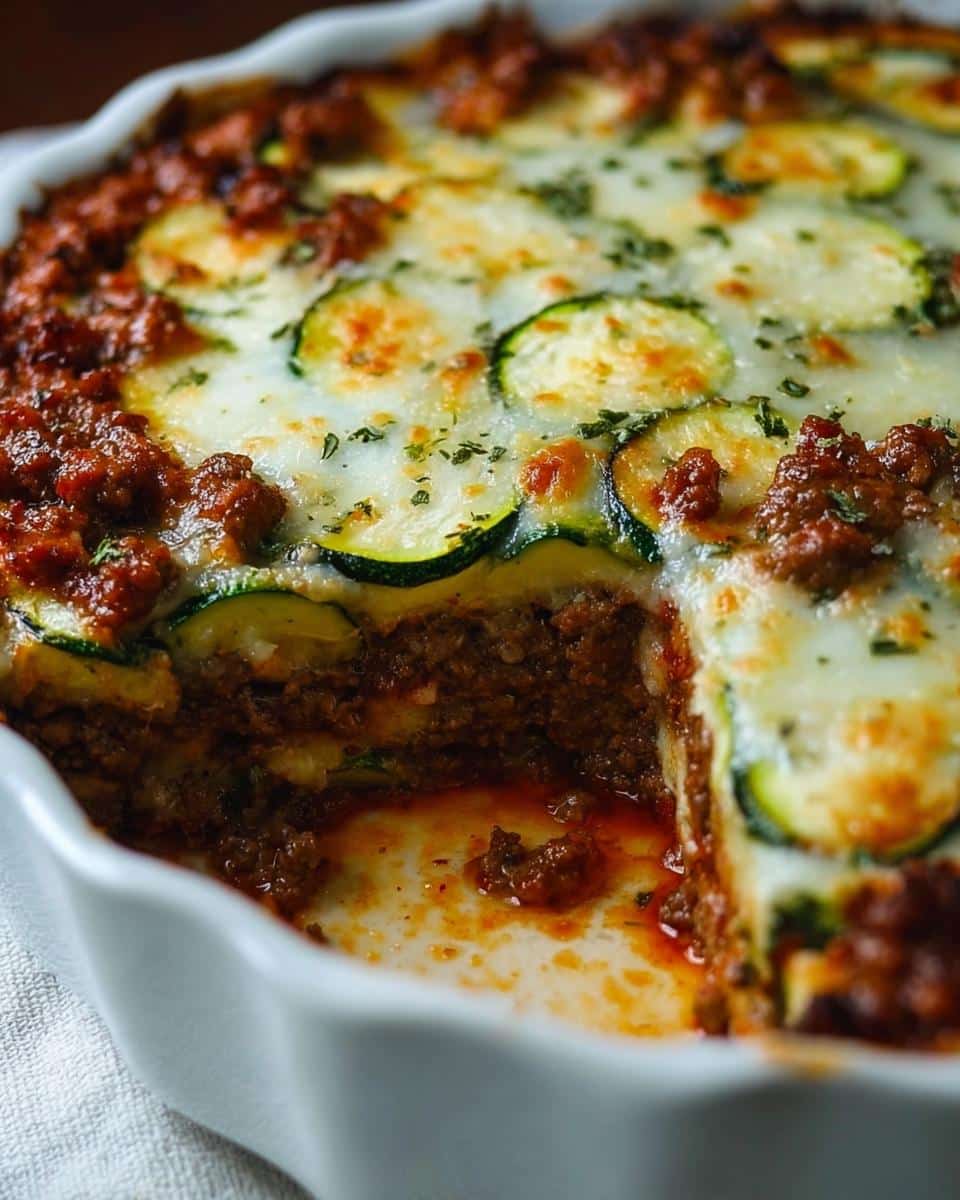 Ground Beef Zucchini Bake - detail 1