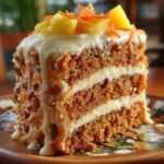 Hawaiian Carrot Pineapple Cake
