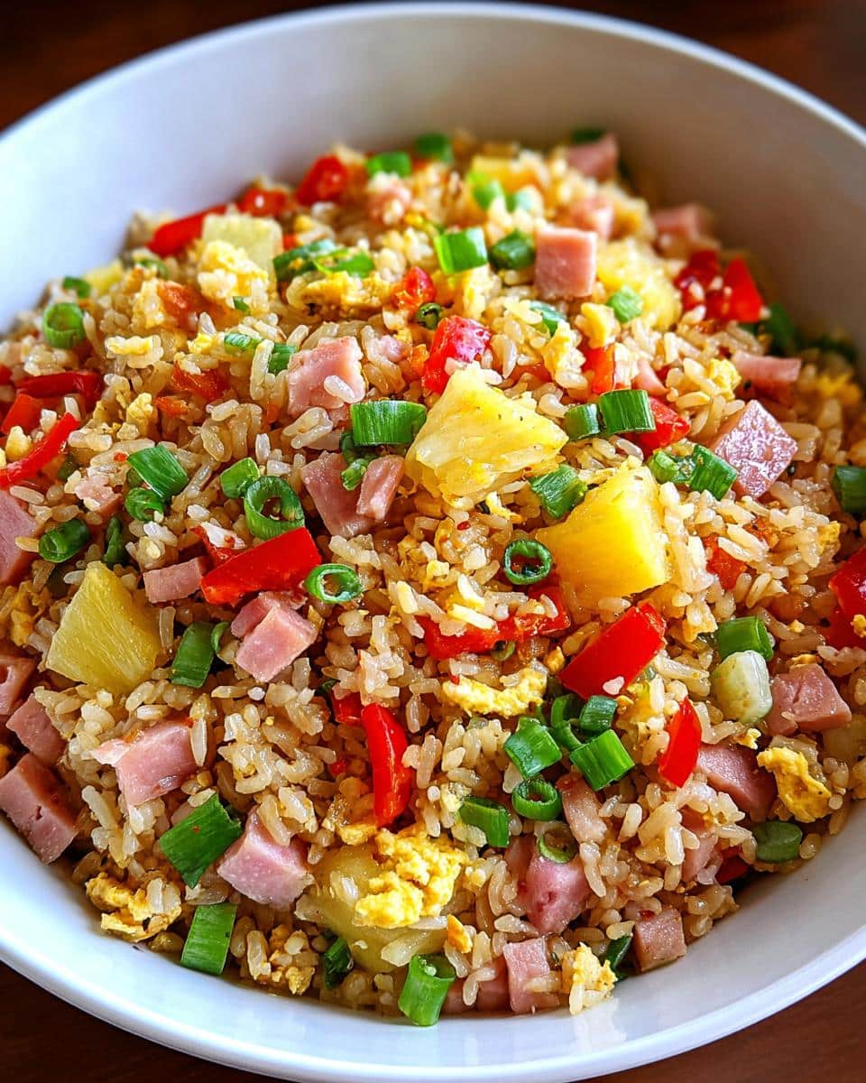 Hawaiian Fried Rice - detail 1